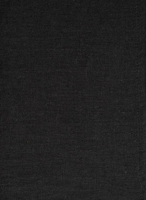 Linen Linen Fabric Black