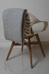 Linen Throw Grey