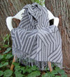 Cashmere Throw Grey/Charcoal