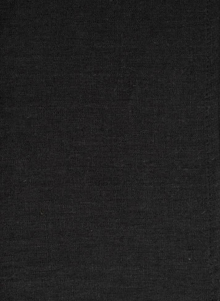 Linen Linen Fabric Black