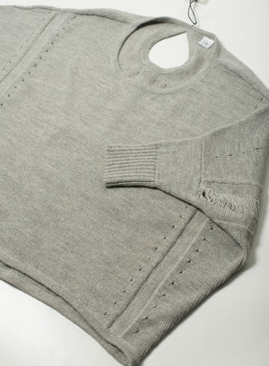 Knitted Top Grey Heather