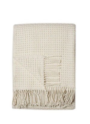 Wool Throw Cream