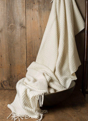 Wool Throw Cream