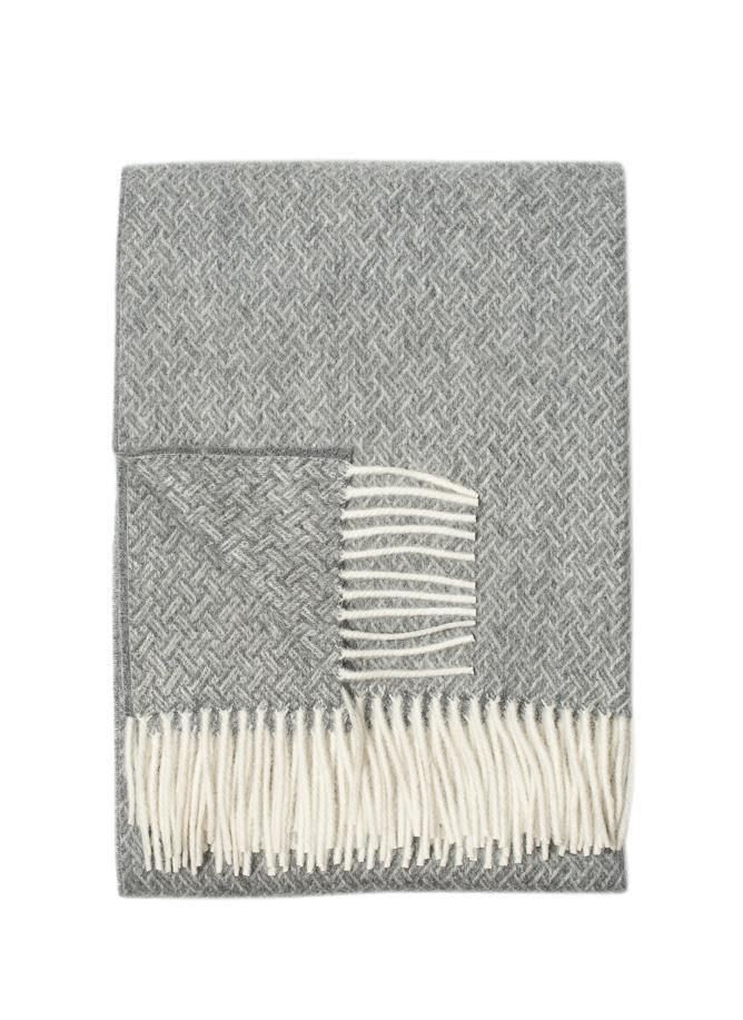 Alpaca Wool Throw Charcoal