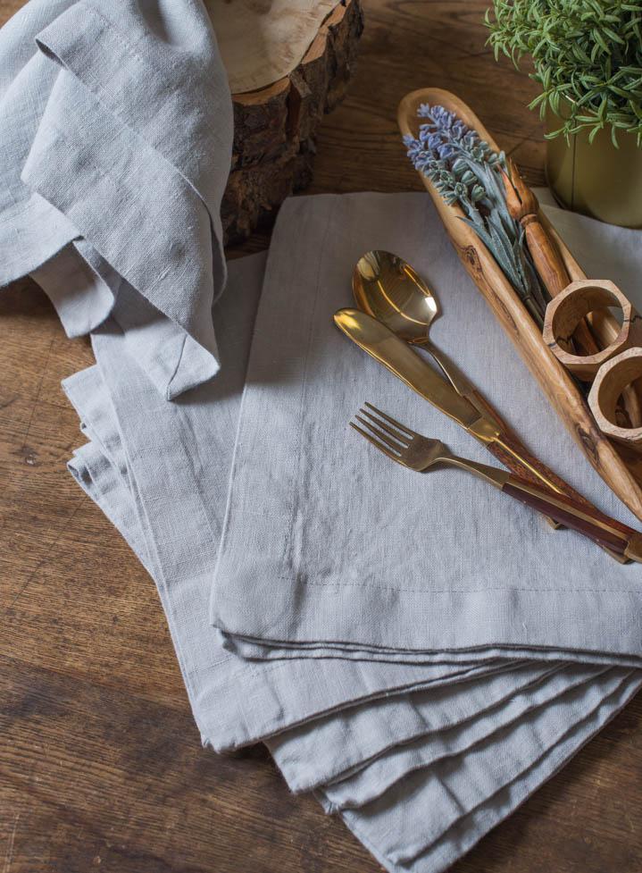 Linen Fog Napkin