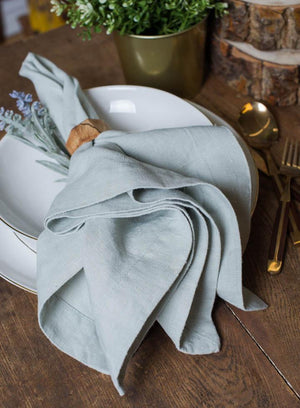 Linen Sage Tint Napkins