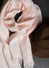 Linen Scarf Pale Pink