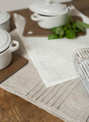 Linen Tea Towels White