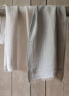 Linen Guest Towels Milk