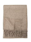 Baby Alpaca Eco Throw Cloud Grey Melange