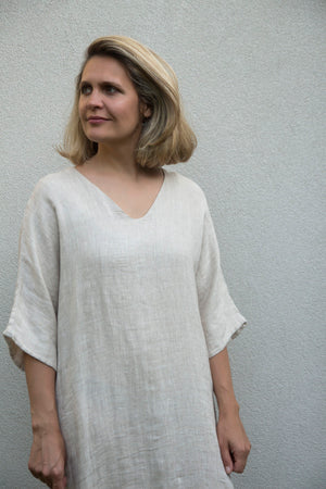 Linen Beach Dress