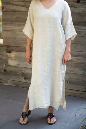 Linen Beach Dress