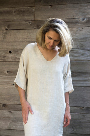 Linen Beach Dress