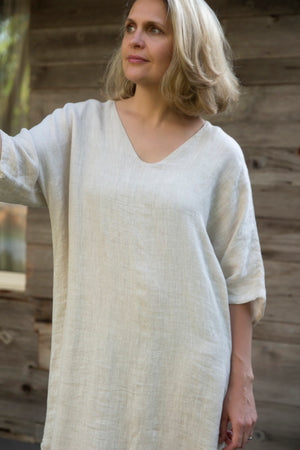 Linen Beach Dress