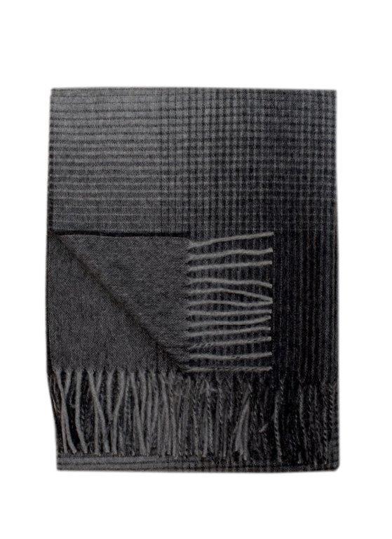 Alpaca Wool Throw Charcoal