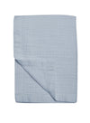 Cotton Throw Mineral Blue