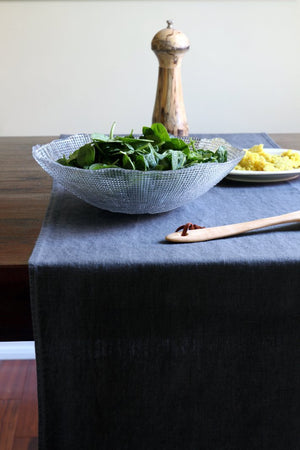 Linen Runner Grey