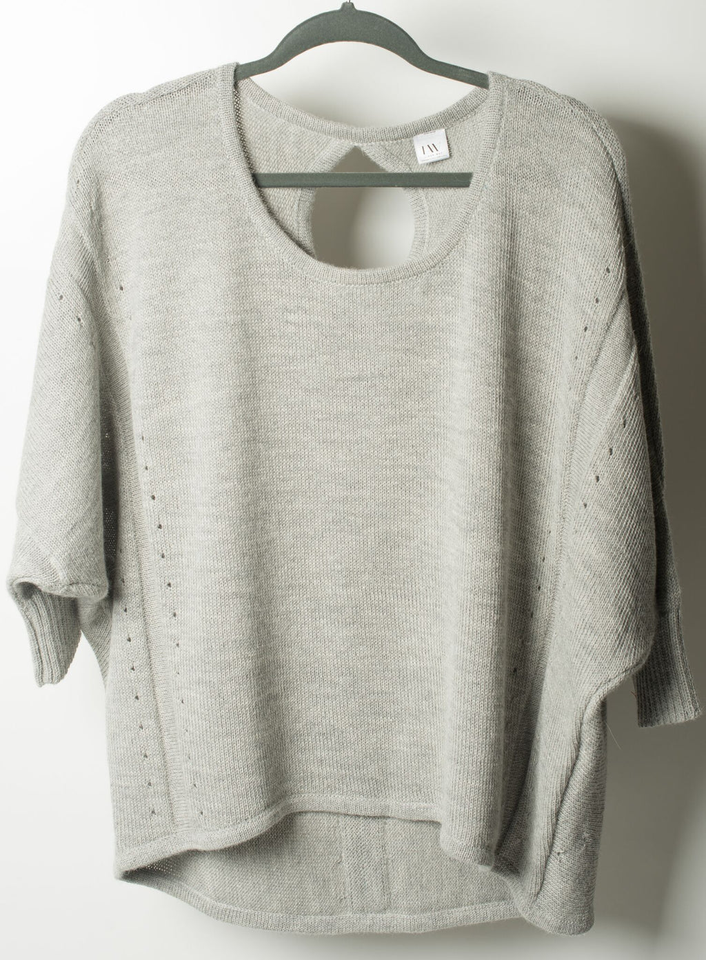 Knitted Top Grey Heather