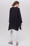 Madelyn Tunic with Long Sleeves Black