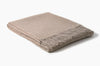 Alpaca & Wool Throw Oatmeal
