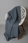 Linen Throw Blue