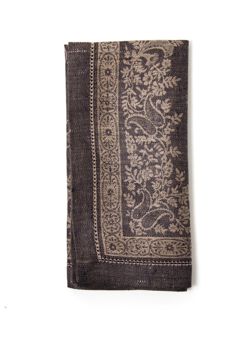 Linen Black Napkin