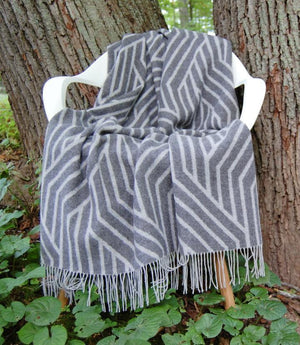 Cashmere Throw Grey/Charcoal