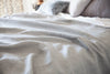 Linen Bedspread Grey