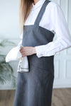 Japanese Apron Grey