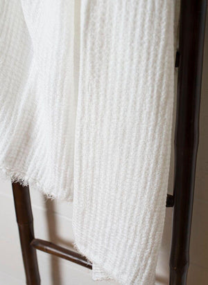 Linen Throw Milk