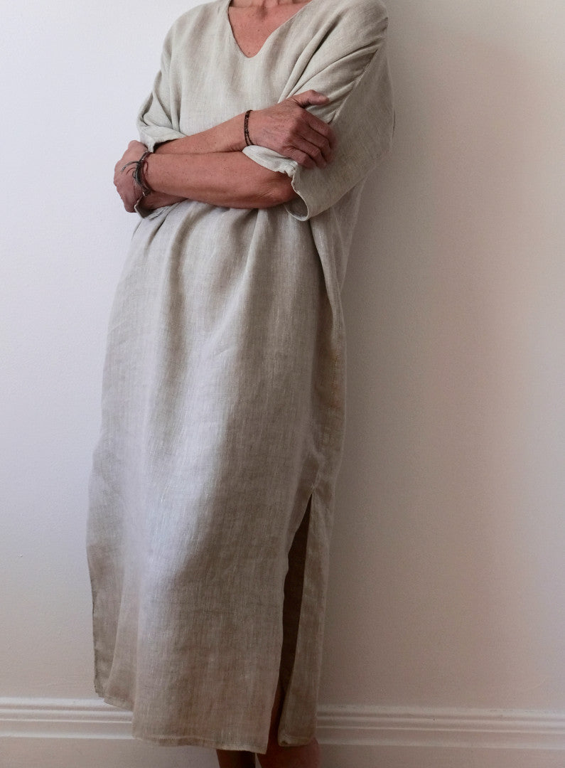 Linen Beach Dress