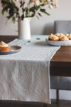 Stonewashed Linen Table Runner