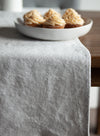 Stonewashed Linen Table Runner