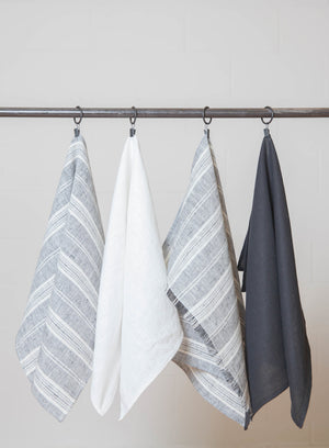 Set of 4 Linen Tea Towels