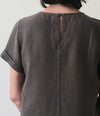 Audrey Tunic Top Charcoal