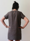 Audrey Tunic Top Charcoal