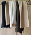 Linen Guest Towels Almond