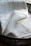 Linen Tea Towel Silver Grey