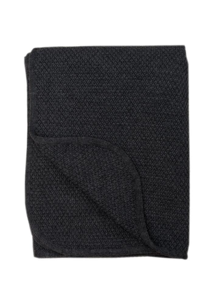 Wool Throw Charcoal